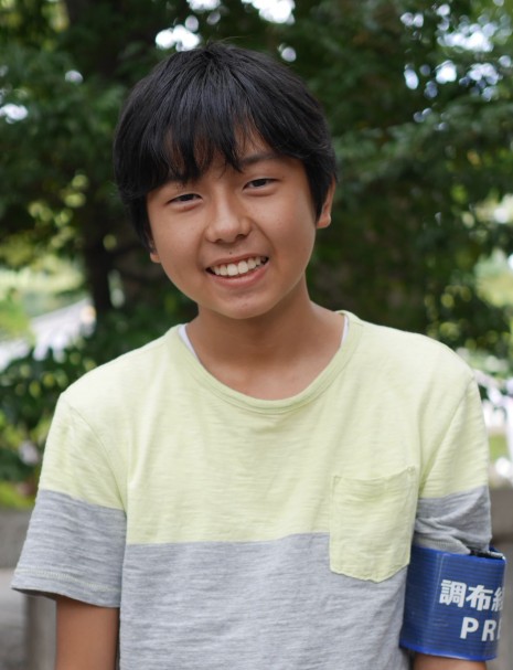 中学1年　市川　佳吾さん