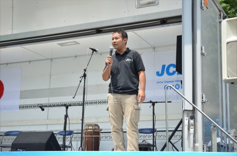 高橋さんのスピーチ